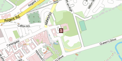 Stadtplan Holyrood Palace