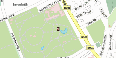 Stadtplan Royal Botanic Garden Edinburgh Edinburgh